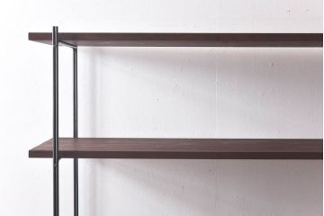ラフジュ工房オリジナル ヴィンテージスタイルに合うアイアンラック【中】・奥行460(陳列棚、飾り棚、店舗什器、ビンテージ)(2)