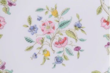 中古美品　イギリス　MINTON(ミントン)　Haddon Hall(ハドンホール)　プレート3枚セット(オーバルトレー、サービスボウル)