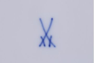 中古美品　MEISSEN(マイセン)　ブルーオニオン　木瓜型小鉢(スクエアボウル)