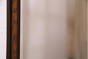 アンティーク家具　和製アンティーク　タモ材　品のある佇まいが魅力的な鏡台(ドレッサー、ミラー)