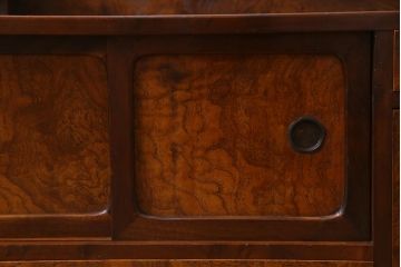 アンティーク家具　和製アンティーク　タモ材　品のある佇まいが魅力的な鏡台(ドレッサー、ミラー)