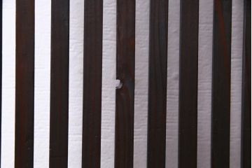 和製アンティーク　大正昭和初期　趣き溢れる佇まいが魅力的な格子戸2枚セット(建具、引き戸)