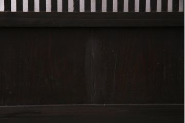 和製アンティーク　大正昭和初期　趣き溢れる佇まいが魅力的な格子戸1枚(建具、引き戸)