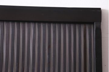 和製アンティーク　大正昭和初期　趣き溢れる佇まいが魅力的な格子戸1枚(建具、引き戸)