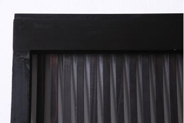 和製アンティーク　大正昭和初期　趣き溢れる佇まいが魅力的な格子戸1枚(建具、引き戸)