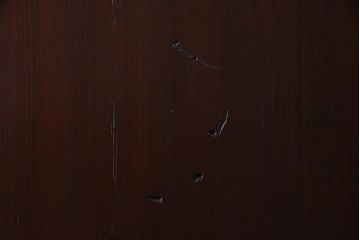 和製アンティーク　シンプルなデザインで様々なテイストに馴染む板戸2枚セット(帯戸、建具、引き戸)(R-036117)