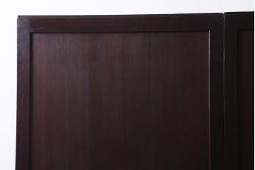和製アンティーク　シンプルなデザインで様々なテイストに馴染む板戸2枚セット(帯戸、建具)