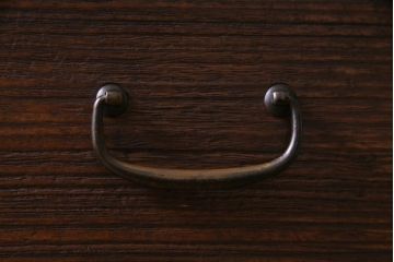 レトロ家具　昭和初期　鉄脚　桐材　上品なレトロスタイルに合うリメイクリビングボード(テレビ台、衣装箪笥)(2)