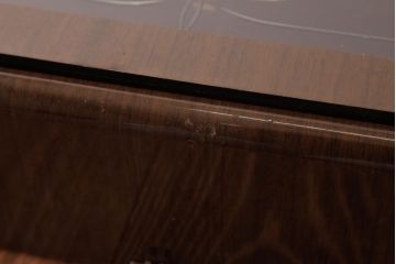 アンティーク雑貨　昭和期　SEIKO(セイコー)　30DAY　ゼンマイ式　金色の文字がシックな振り子時計(柱時計、掛け時計)