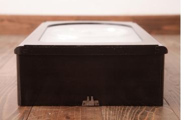 アンティーク雑貨　昭和期　SEIKO(セイコー)　30DAY　ゼンマイ式　シルバーカラーが上品な振り子時計(柱時計、掛け時計)