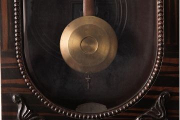 アンティーク雑貨　和製アンティーク　戦前　佐藤時計製造株式会社　ゼンマイ式　ノスタルジックな振り子時計(柱時計、掛け時計)