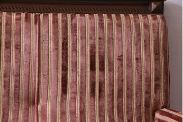 アンティーク家具　フランスアンティーク　マホガニー材　エレガントな佇まいが魅力的なソファ(長椅子)