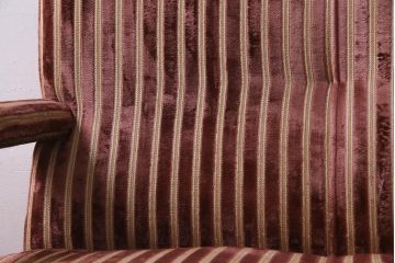 アンティーク家具　フランスアンティーク　マホガニー材　エレガントな佇まいが魅力的なソファ(長椅子)