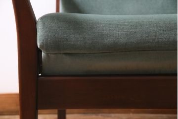 ヴィンテージ家具　イギリスビンテージ　Cintique社　レトロな雰囲気がお洒落なアームチェア(ラウンジチェア)