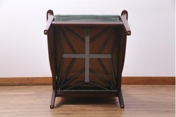 ヴィンテージ家具　イギリスビンテージ　Cintique社　レトロな雰囲気がお洒落なアームチェア(ラウンジチェア)