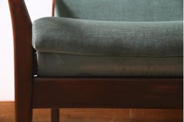 ヴィンテージ家具　イギリスビンテージ　Cintique社　レトロな雰囲気がお洒落なアームチェア(ラウンジチェア)(1)