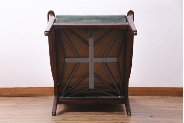 ヴィンテージ家具　イギリスビンテージ　Cintique社　レトロな雰囲気がお洒落なアームチェア(ラウンジチェア)(1)