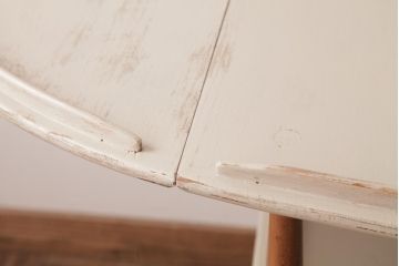 ヴィンテージ家具　イギリスビンテージ　ERCOL(アーコール)　ナチュラルなペイントのバタフライトロリー(キッチンワゴン、キャスターワゴン)
