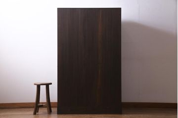 ヴィンテージ家具　ビンテージ　総桐材　漆絵　しっとりとした雰囲気が品のあるワードローブ(洋服タンス)