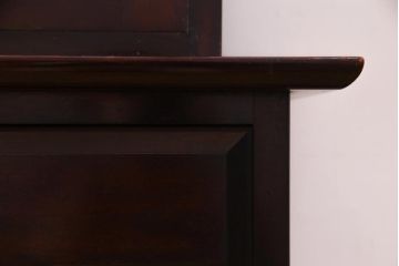 中古　九州民芸家具　上品で使い勝手の良い食器棚(キャビネット、収納棚)