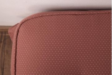 ヴィンテージ家具　ビンテージキツツキ　飛騨産業　穂高　レトロガーリーなオットマン(スツール)