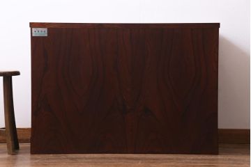 中古　岩谷堂箪笥　力強い杢目と黒い金具が魅力的なチェスト(衣装箪笥、引き出し、和タンス)