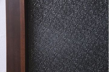 昭和初期　腰板ケヤキ材　ダイヤガラス入り　味のあるレトロな雰囲気醸し出すガラス戸2枚セット(引き戸)