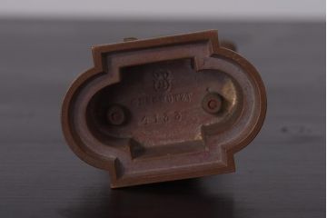 ヨーロッパヴィンテージ雑貨　ドイツ　フィギュリン　ブロンズ　テールコートの紳士の像(ディスプレイ雑貨、オブジェ、置き物、ビンテージ)