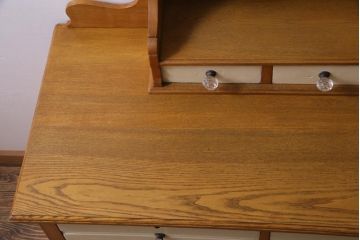 アンティーク家具　フランスアンティーク　ニレ材の明るい色味が温かなドレッシングチェスト(引き出し)