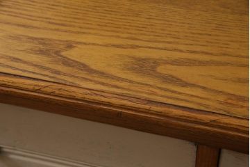 アンティーク家具　フランスアンティーク　ニレ材の明るい色味が温かなドレッシングチェスト(引き出し)