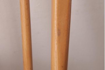 ヴィンテージ家具　イギリスビンテージ　ERCOL(アーコール)　フープバック　布張り座面のウィンザーチェア(ダイニングチェア、ワークチェア、椅子、ウインザーチェア)(1)
