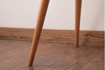 ヴィンテージ家具　イギリスビンテージ　ERCOL(アーコール)　フープバック　布張り座面のウィンザーチェア(ダイニングチェア、ワークチェア、椅子、ウインザーチェア)(2)