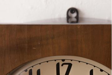 レトロ雑貨　精工舎(SEIKOSHA、セイコー)　内部交換済・電池式　14DAY　掛時計(柱時計、振り子時計、古時計)