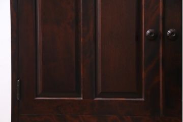 当店リメイク家具　北海道民芸家具　落ち着きのある佇まいの2WAYサイドボード(衣装箪笥、収納棚)