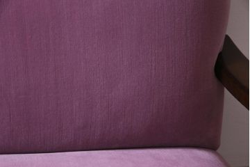 ビンテージ家具　大正ロマン　樺(カバ)材　クラシカルなデザインの2人掛けソファ(二人掛け、ラブソファ、ヴィンテージ)