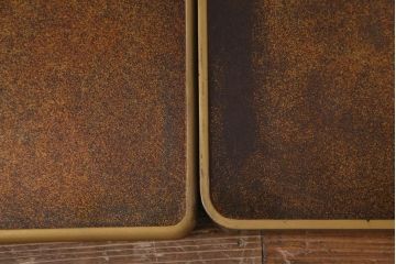 アンティーク雑貨　明治十年　黒塗梨地　金蒔絵　木製文箱(漆器硯箱)