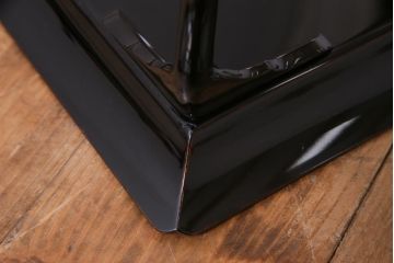 アンティーク雑貨　輪島塗　金蒔絵　鯉の図　木製お膳5客セット(漆器、脚付膳、和食器)(R-036276)
