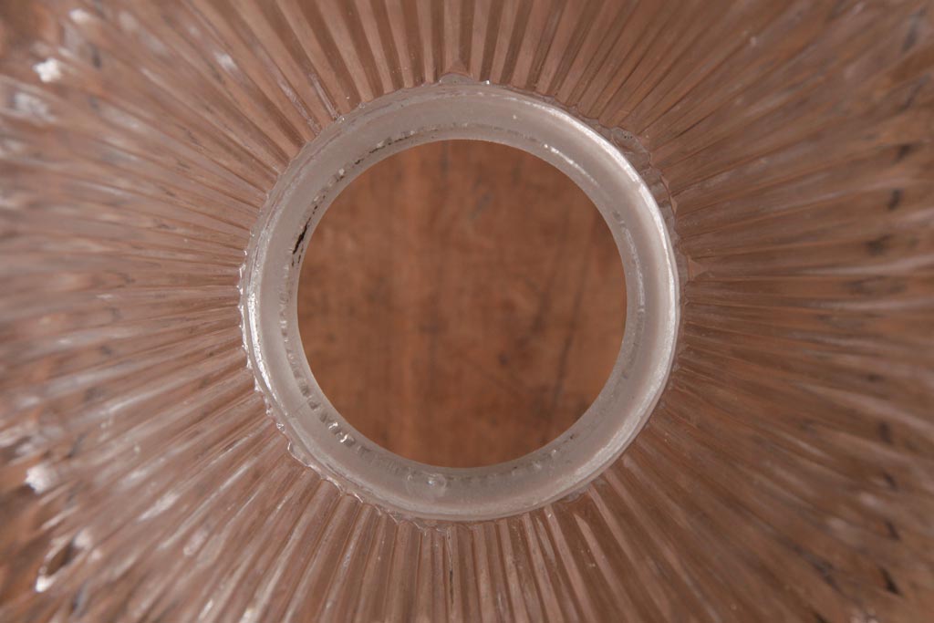 アンティーク照明　昭和初期　フリルシェードがおしゃれな西洋風のウォールランプ(壁付け照明)