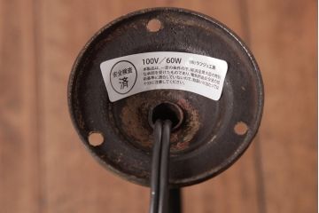 アンティーク照明　昭和初期　フリルシェードがおしゃれな西洋風のウォールランプ(壁付け照明)