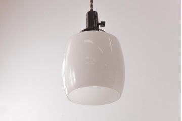 レトロ照明　シンプルで馴染みやすい昭和レトロの筒型吊り下げ照明(天井照明)(1)