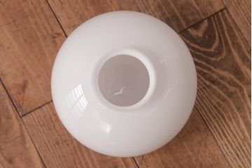 アンティーク照明　ふっくらとしたシェードが可愛らしいペンダントライト(天井照明)