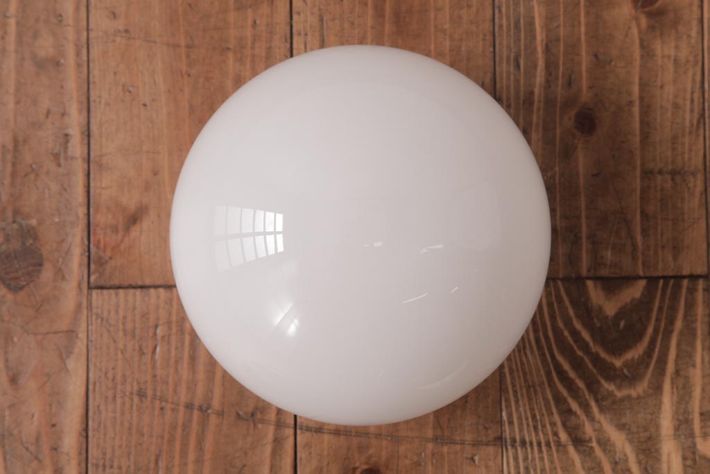 アンティーク照明　ふっくらとしたシェードが可愛らしいペンダントライト(天井照明)