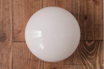 アンティーク照明　ふっくらとしたシェードが可愛らしいペンダントライト(天井照明)