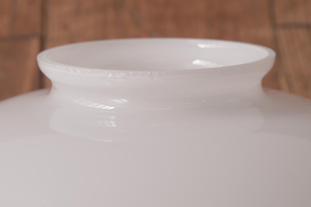 アンティーク照明　ふっくらとしたシェードが可愛らしいペンダントライト(天井照明)