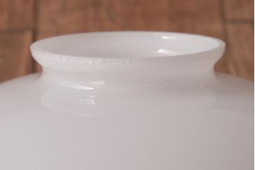 アンティーク照明　ふっくらとしたシェードが可愛らしいペンダントライト(天井照明)