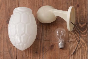 レトロ照明　ビンテージ　レア!　ベークライト製　ウォールライト(ブラケットライト、壁掛け照明、壁付け照明)