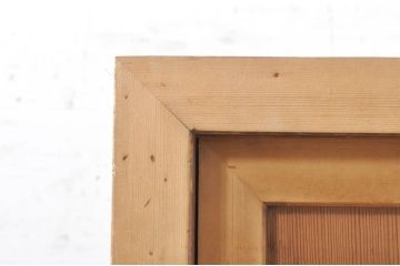 アンティーク家具　ヒノキ材　凝ったつくりの五尺水屋箪笥サイドボード(収納棚、戸棚、食器棚)(R-036344)