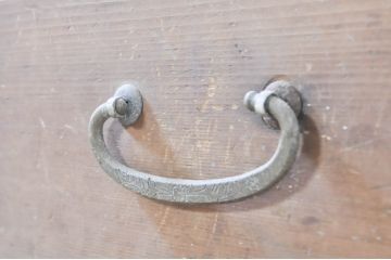 アンティーク家具　ヒノキ材　凝ったつくりの五尺水屋箪笥サイドボード(収納棚、戸棚、食器棚)(R-036344)