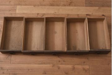 アンティーク家具　明治期　重厚感抜群の近江水屋箪笥テレビボード(テレビ台、ローボード、キャビネット、戸棚、収納棚、サイドボード)(R-036352)
