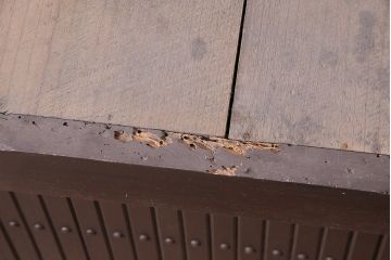 アンティーク家具　シンプルな四尺水屋箪笥(サイドボード、テレビ台)(R-036364)